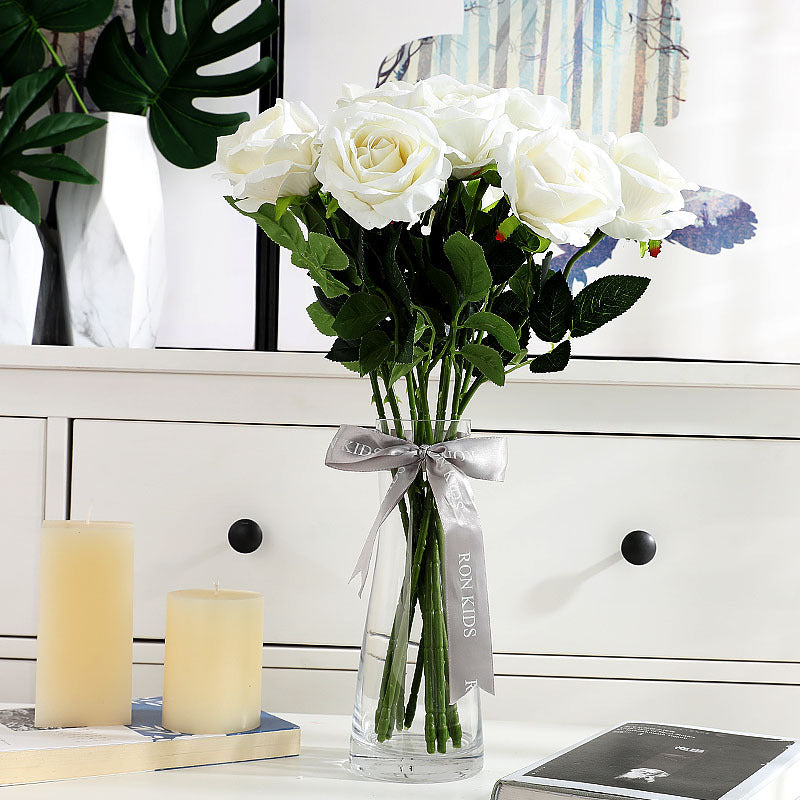 Simulation single flannel rose