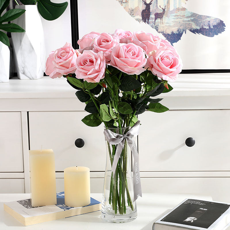 Simulation single flannel rose