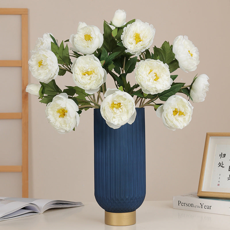 Artificial silk peony