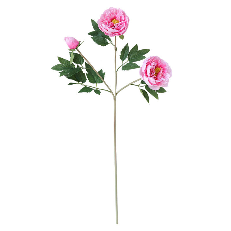 Artificial silk peony