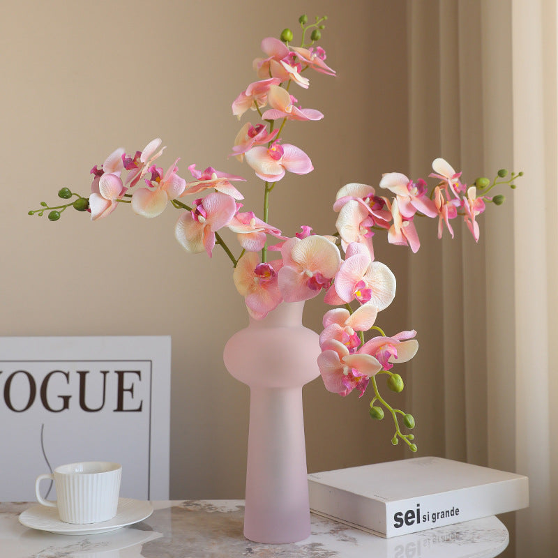 7-Branch Silk Phalaenopsis - Simulated Artificial Orchids for High-End Home Decor, Floral Displays