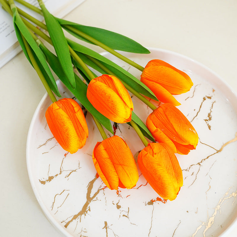Artificial flowers, artificial tulips