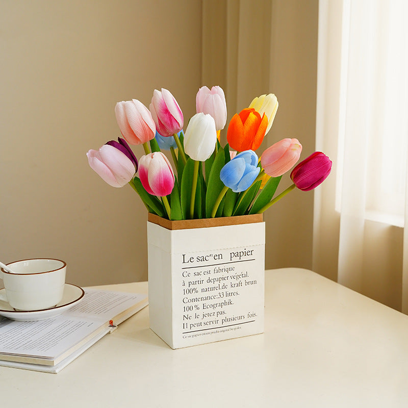 Artificial flowers, artificial tulips