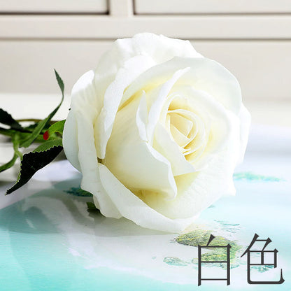 Simulation single flannel rose