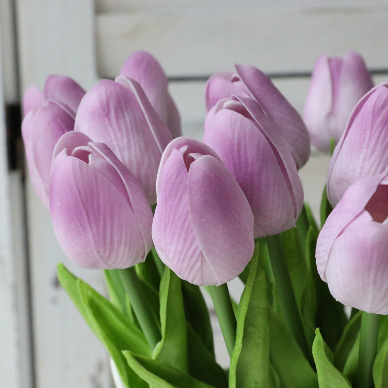 PU mini tulip artificial flower