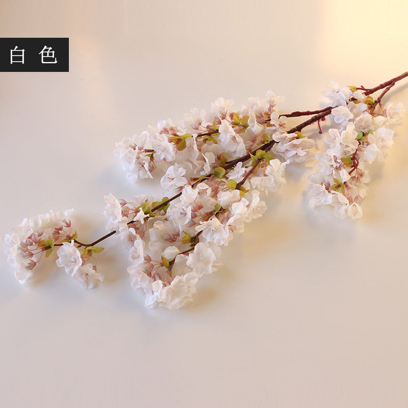 Simulation single cherry blossom branches