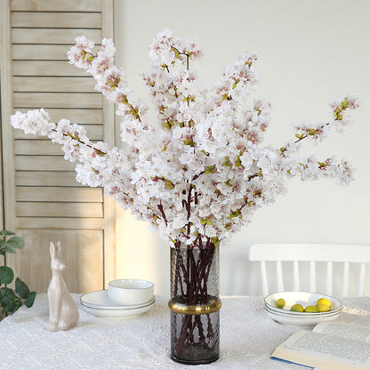 Simulation single cherry blossom branches