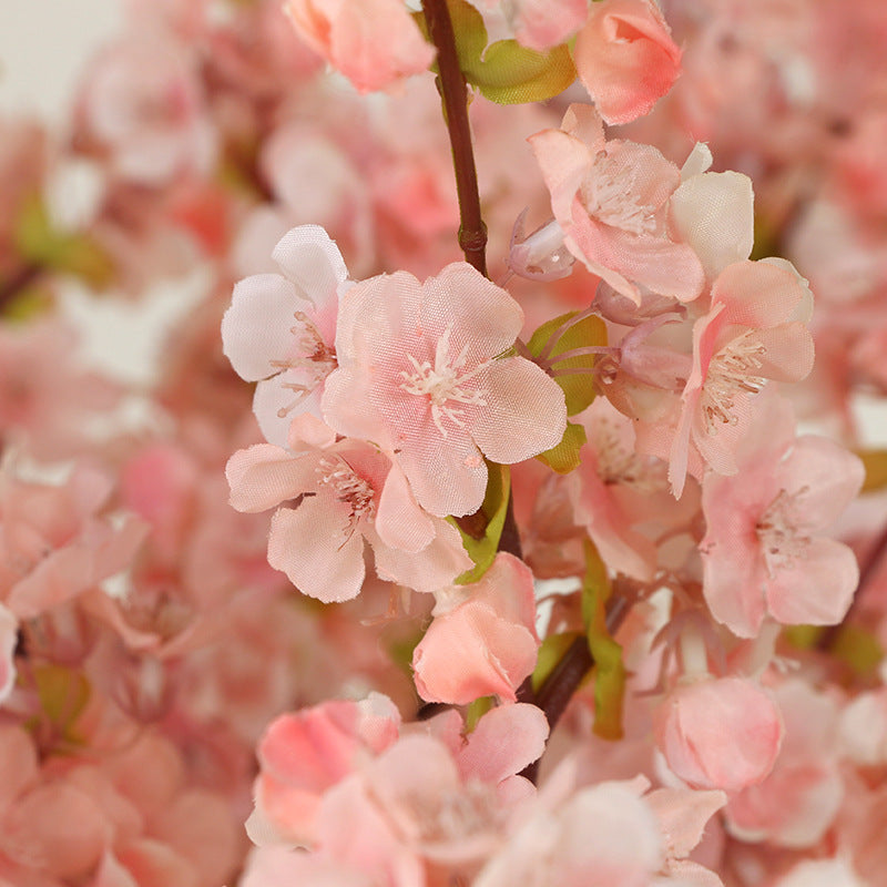 Simulation single cherry blossom branches