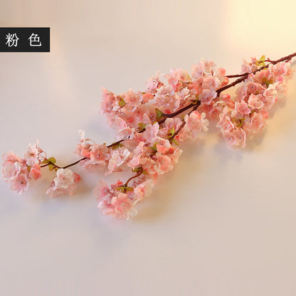 Simulation single cherry blossom branches