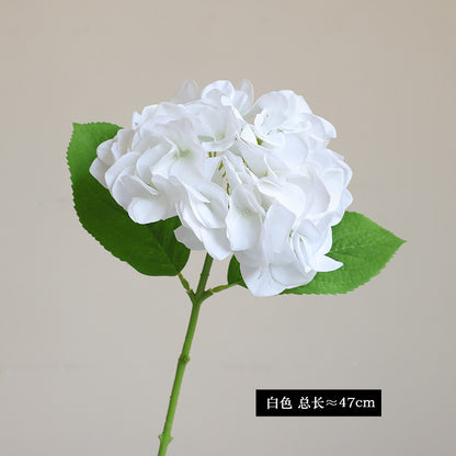 Artificial Moisturizing Hydrangea Bouquet - Lifelike Faux Flowers for Wedding, Table Centerpieces & Gift