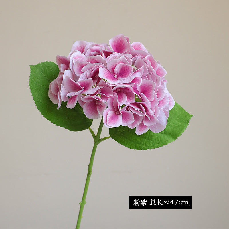 Artificial Moisturizing Hydrangea Bouquet - Lifelike Faux Flowers for Wedding, Table Centerpieces & Gift