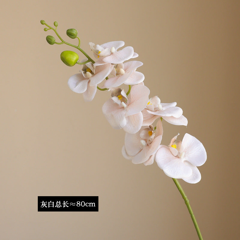 7-Branch Silk Phalaenopsis - Simulated Artificial Orchids for High-End Home Decor, Floral Displays