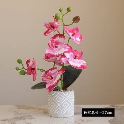 Phalaenopsis potted artificial flowers