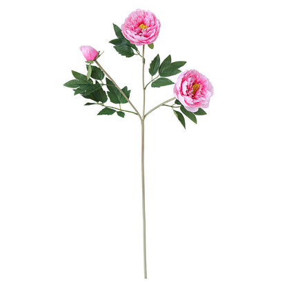 Artificial silk peony