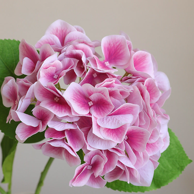 Artificial Moisturizing Hydrangea Bouquet - Lifelike Faux Flowers for Wedding, Table Centerpieces & Gift