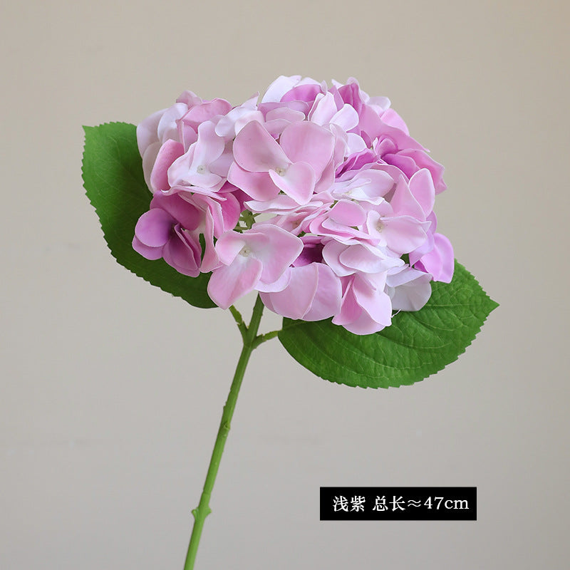Artificial Moisturizing Hydrangea Bouquet - Lifelike Faux Flowers for Wedding, Table Centerpieces & Gift