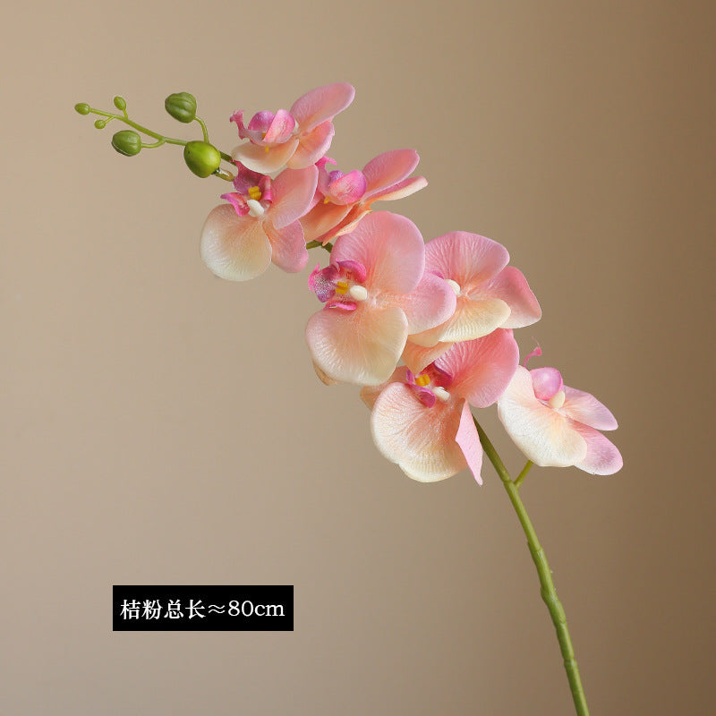 7-Branch Silk Phalaenopsis - Simulated Artificial Orchids for High-End Home Decor, Floral Displays