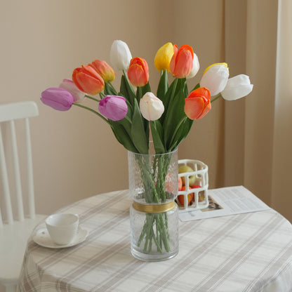 Simulation single Austin tulip bouquet