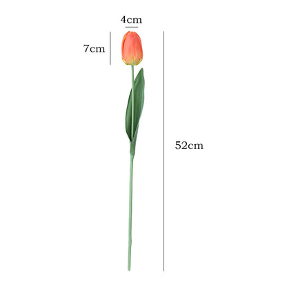 Simulation single Austin tulip bouquet