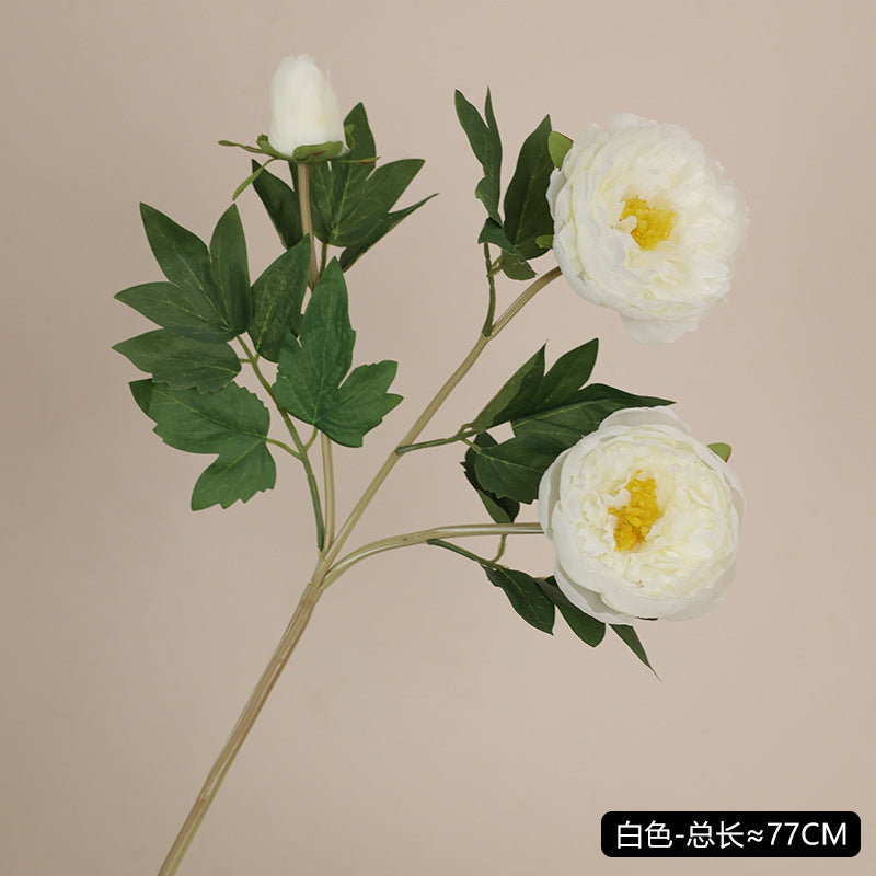 Artificial silk peony