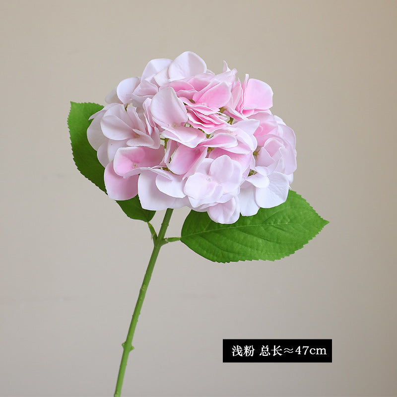 Artificial Moisturizing Hydrangea Bouquet - Lifelike Faux Flowers for Wedding, Table Centerpieces & Gift
