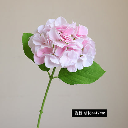 Artificial Moisturizing Hydrangea Bouquet - Lifelike Faux Flowers for Wedding, Table Centerpieces & Gift