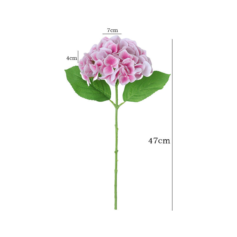 Artificial Moisturizing Hydrangea Bouquet - Lifelike Faux Flowers for Wedding, Table Centerpieces & Gift